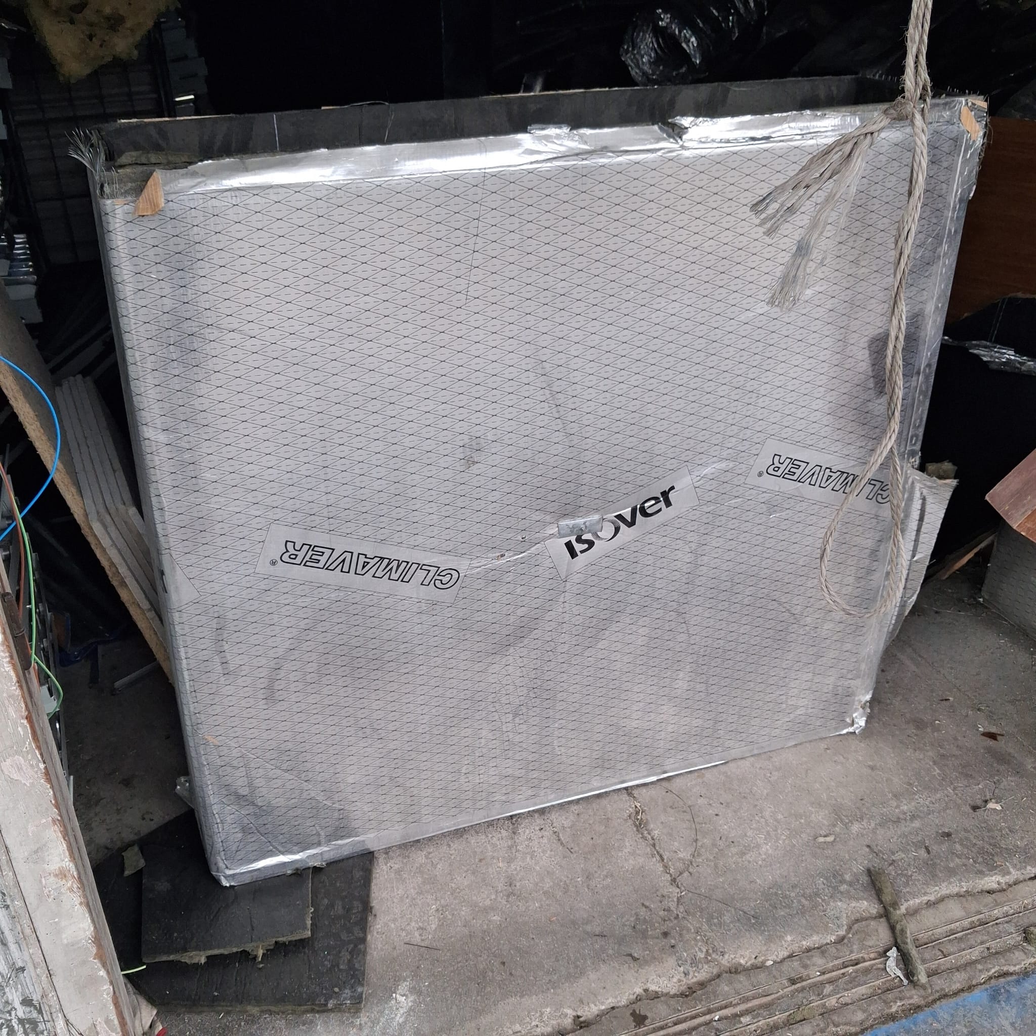 Conducto grande de ventilación en fibra